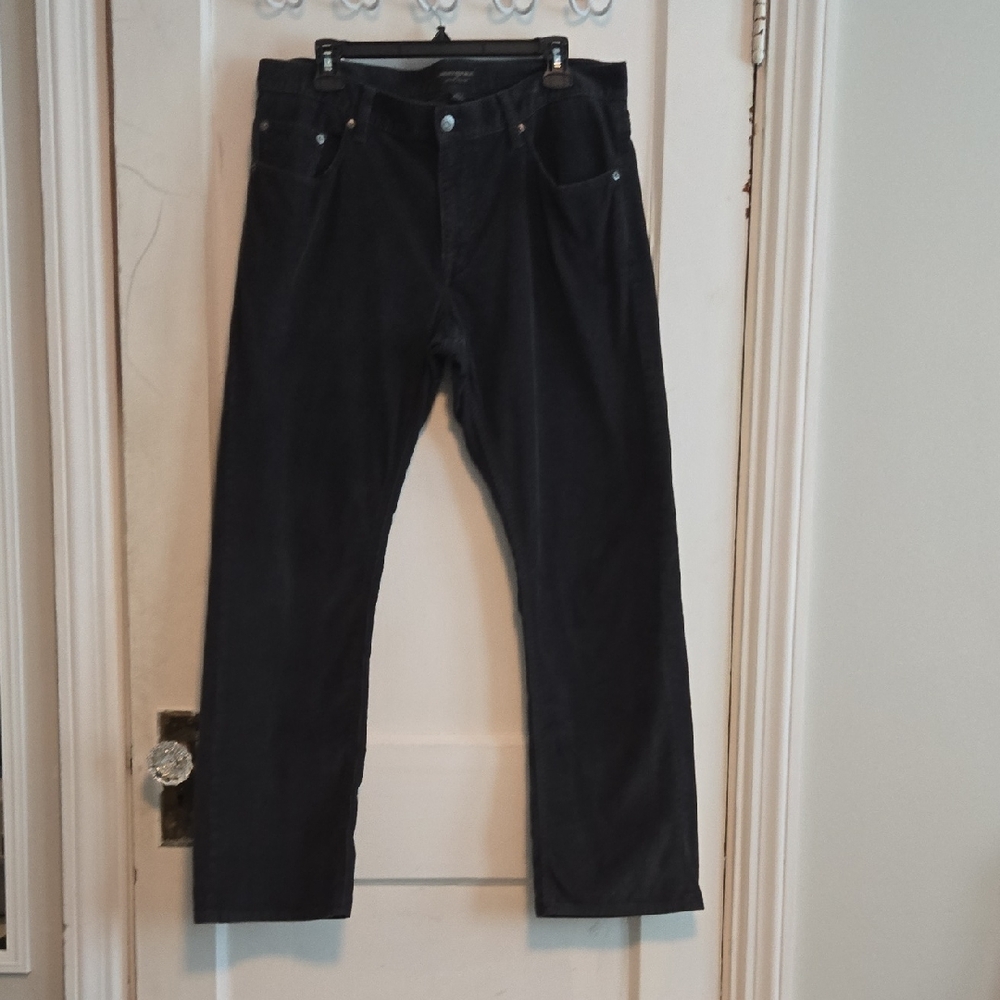 Men's Banana Republic Dark Gray Corduroy Pants